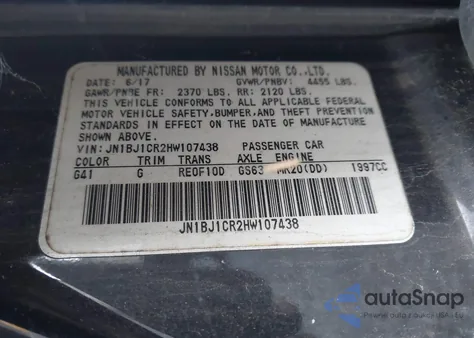 2017 Nissan Rogue Sport Sv from USA, damaged, VIN JN1BJ1CR2HW107438